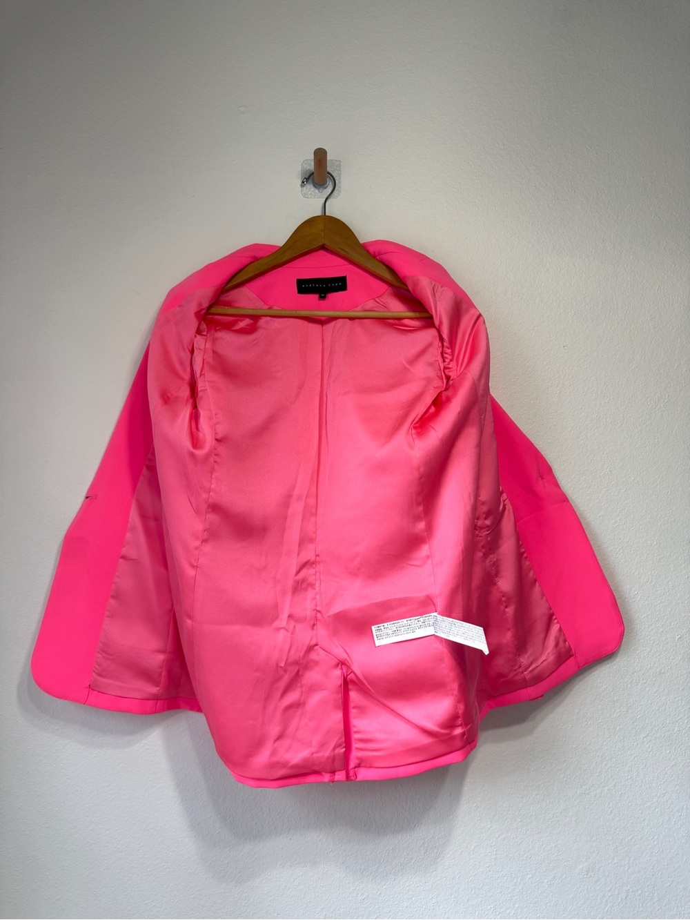 Endless Rose Neon Pink Tailored Blazer Jacket XS - Picture 6 of 6